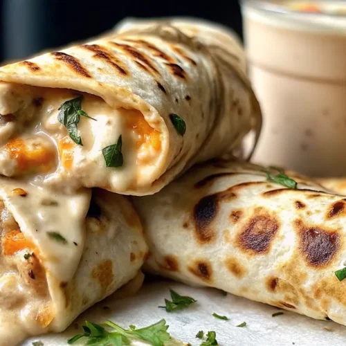 Cheesy Chicken Wrap