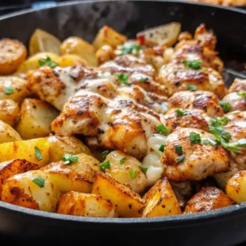 Garlic Parmesan Chicken and Potatoes