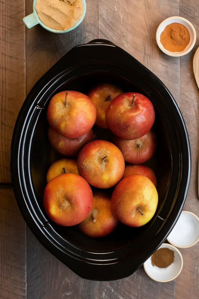 Apples in Slow Cooker